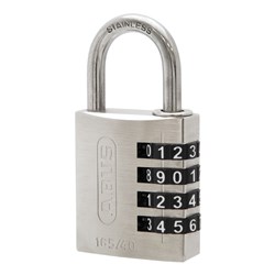 Abus Padlock Combo Weather Resistant Display Pack - 165IB/40