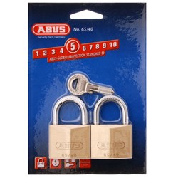 ABUS P/LOCK 65/40 DP Pkt=2