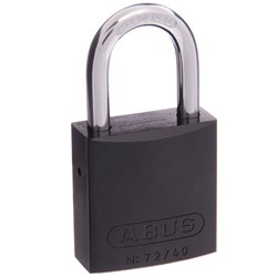 ABUS P/LOCK 72/40 BLK KD RH KEYWAY