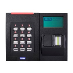 HID iCLASS SE Series RKLB40 Biometric Wall Plate Keypad Reader - 928NFNTEK000TE