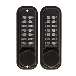 Borg Mechanical Digital Door Lock with Back to Back Easicode Pro Keypads Marine Grade Pro - BL2621MGPROECP