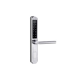 BRYTE ELECTRONIC NARROW BODY LEVER SILVER 60MM BACKSET