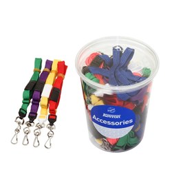 KEVRON LANYARD BRAIDED ID1018 BREAKAWAY Pkt=25