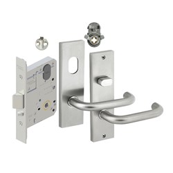 Dormakaba MS2602 Entrance Lock Kit with 6600 Square End Plate Furniture, Cam and Adaptor - KIT3T MS2602 6600/30 6603/30 Cam KW Adaptor SA-KZ