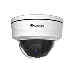 Milesight 5MP Pro Dome, 3.0mm - 10.5mm Motorised Lens, H.265 , IR, PoE, WDR, IP67, IK10