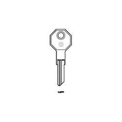 Silca CH15 Key Blank for Chicago Locks, Boats, Cars and Juke Boxes