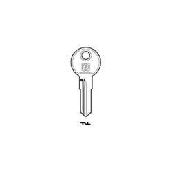 Silca EU10R Key Blank for Euro Cylinders and Cars