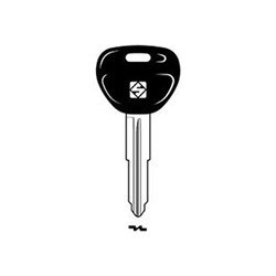 Silca MIT11RAP Key Blank for Mitsubishi Cars Plastic Head