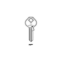 Silca MS6 Key Blank for Master Cylinders and Padlocks