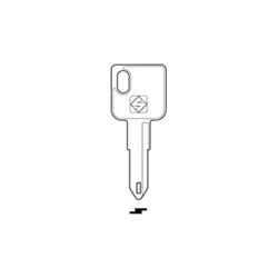 Silca NE72 Key Blank for Neiman Citroen, Nissan, Opel, Peugeot and Renault Cars