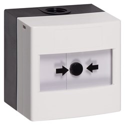 STI IP67 V2 RESET CALL POINT  - WHITE (Series 11)