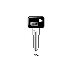 Silca ZD14RP Key Blank with Plastic Head for Zadi, Motorbikes, Cars, Caravans and Various Locks