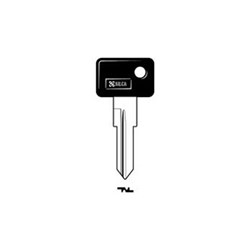 Silca ZD16RP Key Blank with Plastic Head for Zadi, Motorbikes, Cars, Caravans and Various Locks