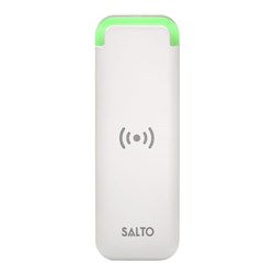 SALTO KS Mullion Reader BLE DESfire/Mifare in White