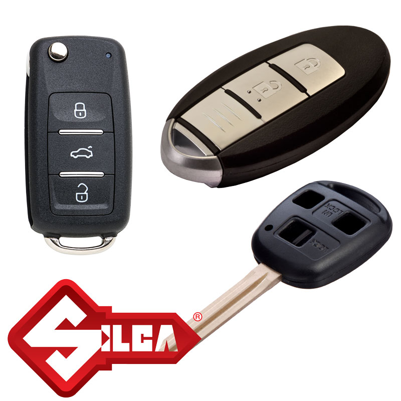 Silca Smart Remotes, Car Keys & Shells