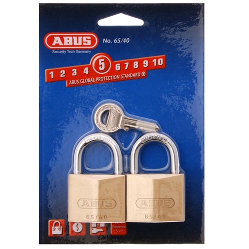 ABUS P/LOCK 65/40 DP Pkt=2