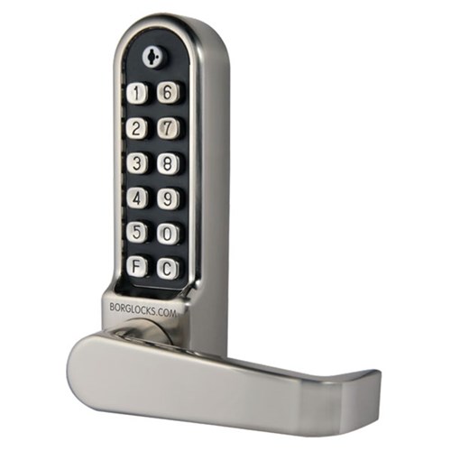 Borg Part 5000 Series DDA Lever Easicode Pro Keypad Satin Stainless - BL5401KSSDDAECP