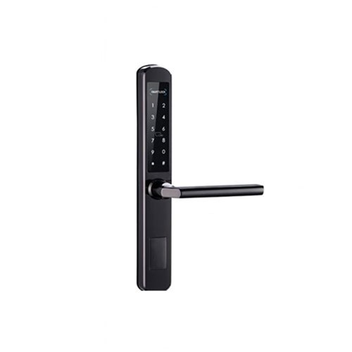 BRYTE ELECTRONIC NARROW BODY LEVER BLACK 40MM BACKSET