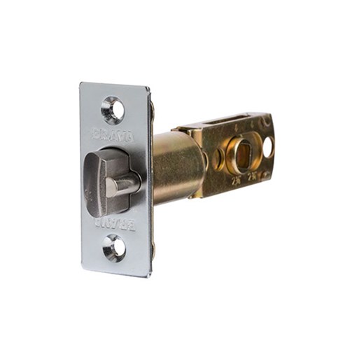 BRAVA Metro Spare Part Latch Adjustable 60/70mm Backset to suit Tiebolt Fix RA/RH Series Entrance Function SS - BRMRA00ALSS