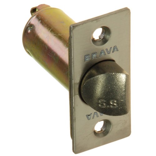 BRAVA Metro Spare Part Plain Latch 60mm Backset Fire Rated Satin Chrome - BRPL60SC