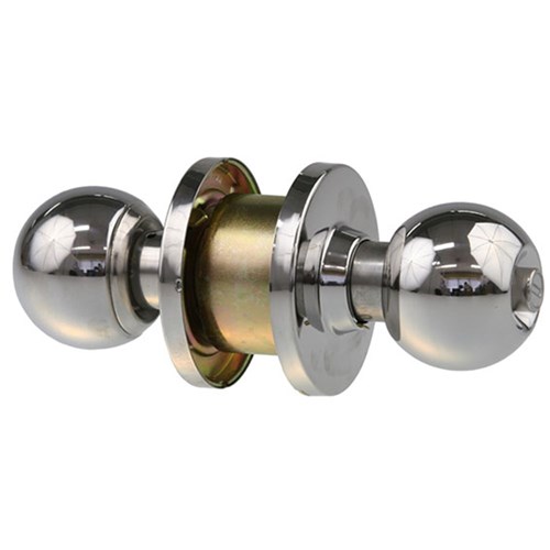 BRAVA Metro EA Series Entrance Knob Set 60mm Backset Polished Stainless Steel - EA3800PSS60