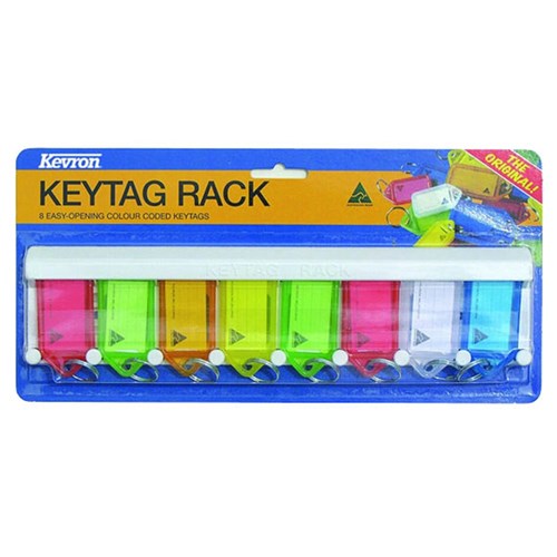 KEVRON KEY TAG RACK ID6 8 TAG RACK