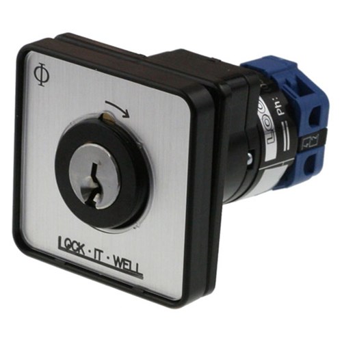 LIW KEY SWITCH EZY 2 SPRING RETURN TO CENTRE