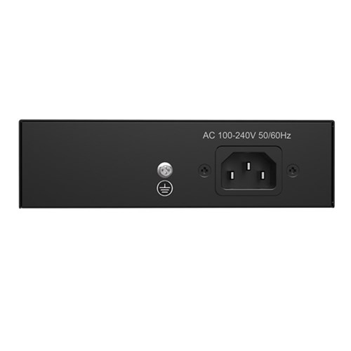 Milesight 4 Port Unmanaged Network Switch with 4 PoE Ports plus 2 Uplink Ports - MS-S0204-EL