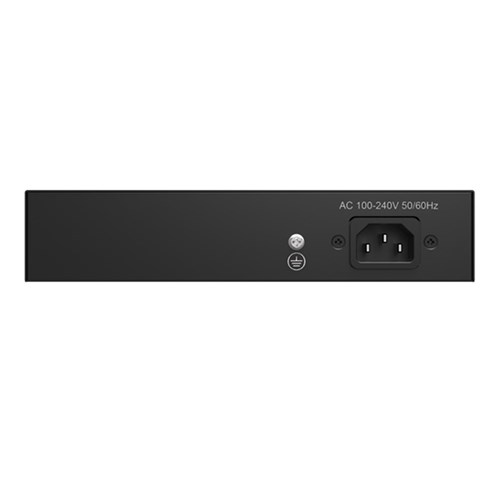 Milesight 8 Port Unmanaged Network Switch with 8 PoE Ports plus 2 Uplink Ports - MS-S0208-GL