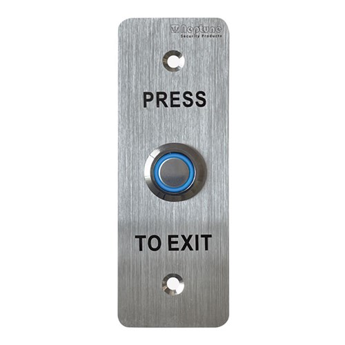 Neptune Press to Exit,Mullion,IP55,NO/NC/C,LED,1.7mm SS