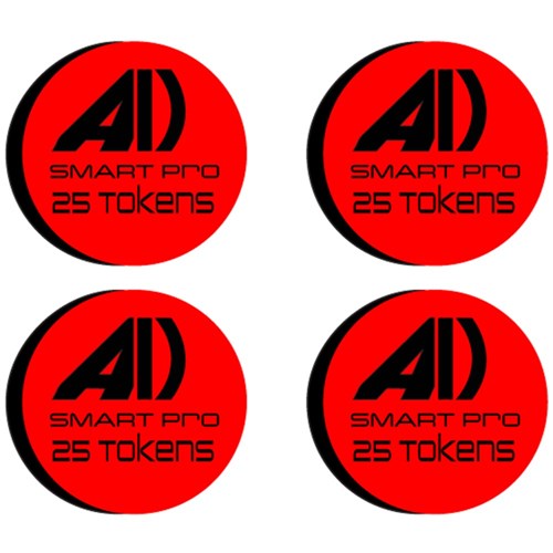 Advanced Diagnostics Smart Pro Tokens (100) 4 X 25Pk