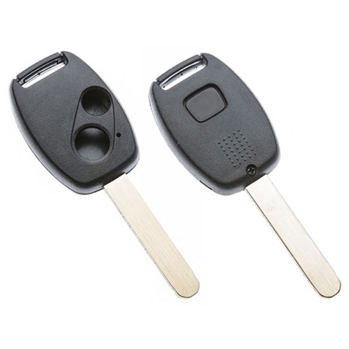 Silca Automotive Key and Remote Replacement Shell without TRP Holder for 2 Button Honda HON66 Profile HON66RS3