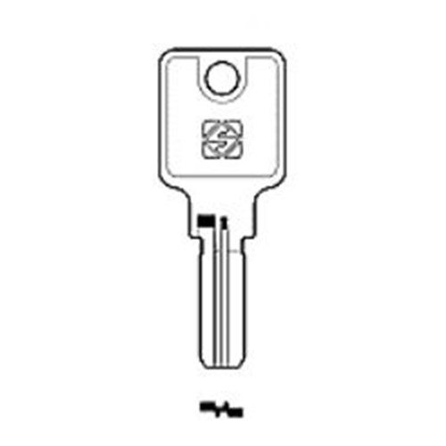 Silca HW15R Key Blank for Huwil Cylinders