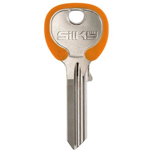 Silca Silky LW4 Key Blank for Lockwood Cylinders with Orange Head