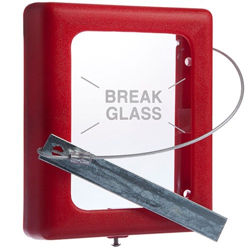 STI BREAK GLASS KEYBOX MED  6700