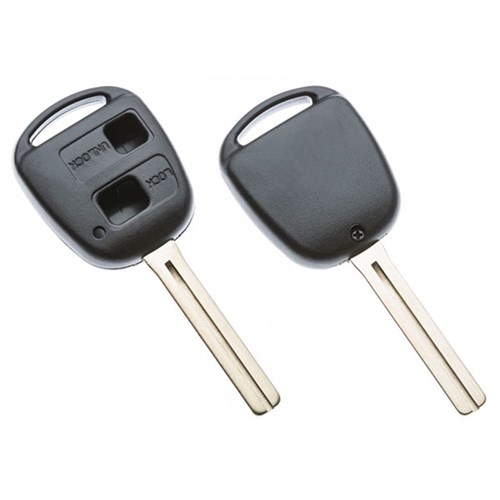 Silca Automotive Key and Remote Replacement Shell for 2 Button Toyota TOY40 Profile TOY40BRS2