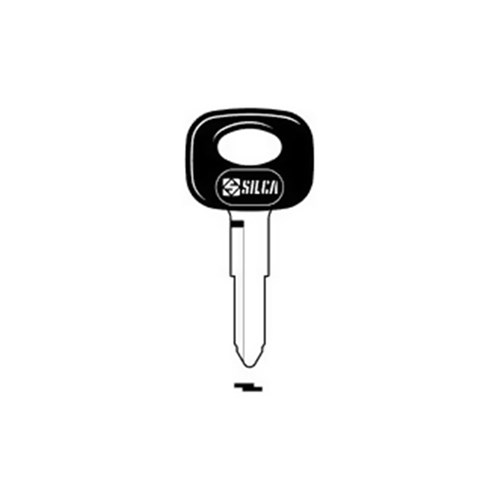 Silca TOY4P Key Blank for Toyota Cars Plastic Head