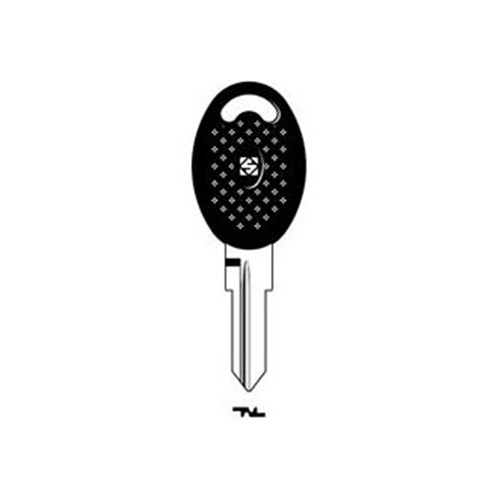 Silca ZD22RBP Key Blank with Plastic Head for Zadi, Motorbikes, Cars, Caravans and Various Locks