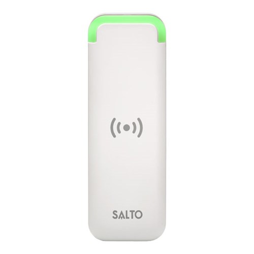 SALTO KS Mullion Reader BLE DESfire/Mifare in White