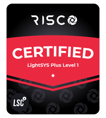 Risco LightSYS Plus Level 1 badge